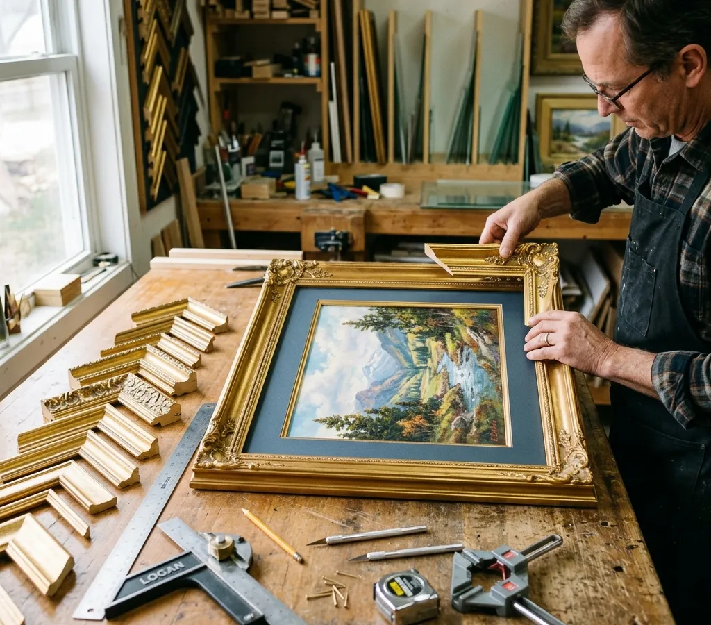 Choosing the Right Frame Shop for Your Fine Art